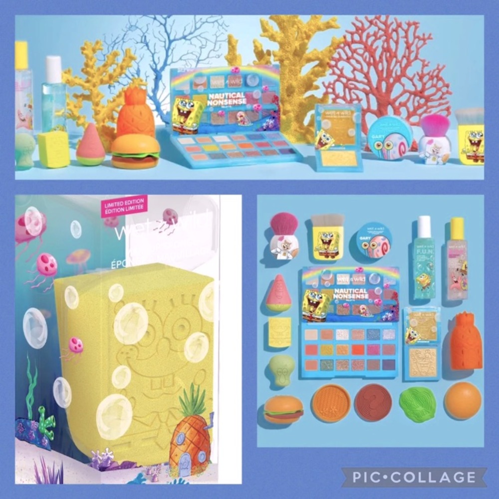 LTdEd Wet n Wild Squarepants Make Up Set SOLD OUT!